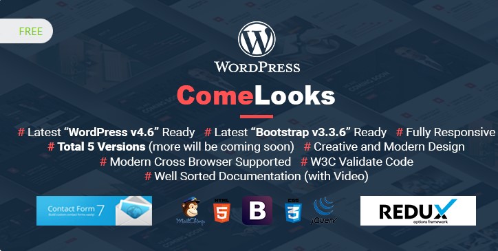 ComeLooks- Free Multipurpose Business WordPress Theme