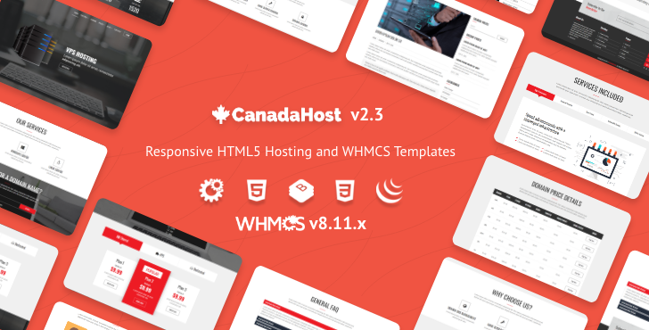 Hosting and WHMCS Templates