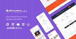 Cloud Hosting Service HTML5 Template