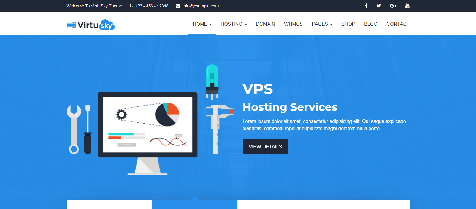 Top 10 Best WHMCS Theme for Web Hosting company