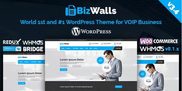 BizWalls-Responsive VOIP & Virtual Phone Business WordPress Theme