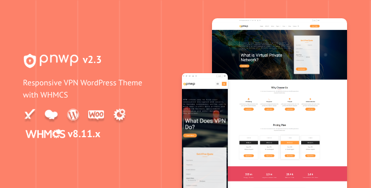 VPN theme VPN WordPress Theme