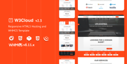 W3Cloud | Responsive HTML5 Hosting and WHMCS Templates