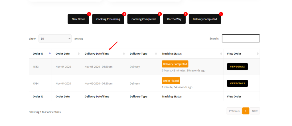 Manager’s Dashboard: Pre-order Management
