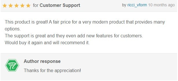 Feedback from ricci_vform: