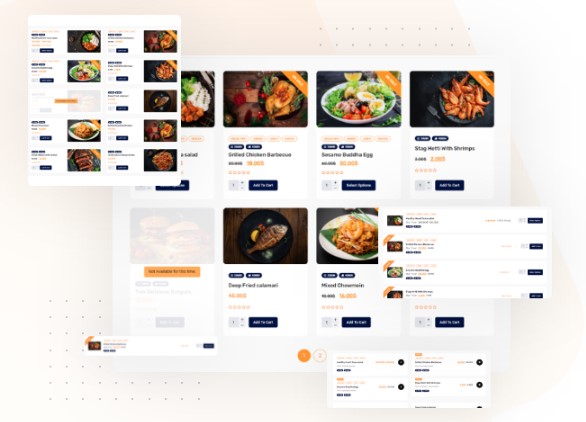Variety-of-Product-Display-Layout-Online-Restaurant-Website-Development-Services