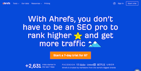 check-website-traffic-using-ahrefs
