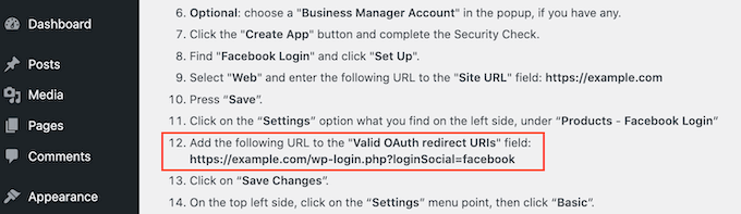 valid-oauth-redirect