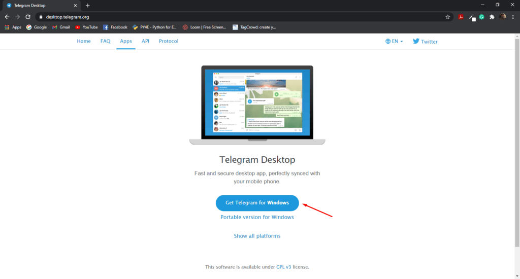 Get-Telegram-for-Windows