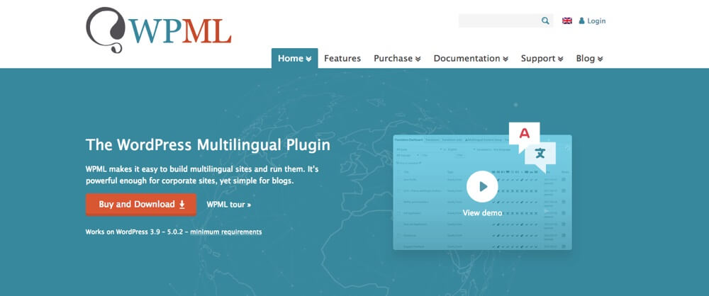 wordpress wpml add language