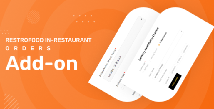 RestroFood In-Restaurant Order WordPress Add-on for ThemeLooks
