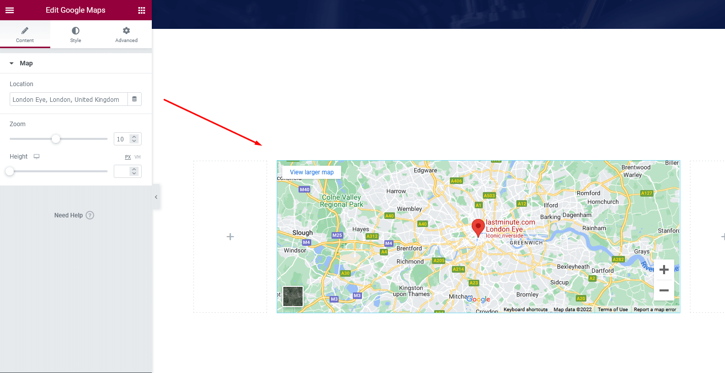 add-google-map-widget