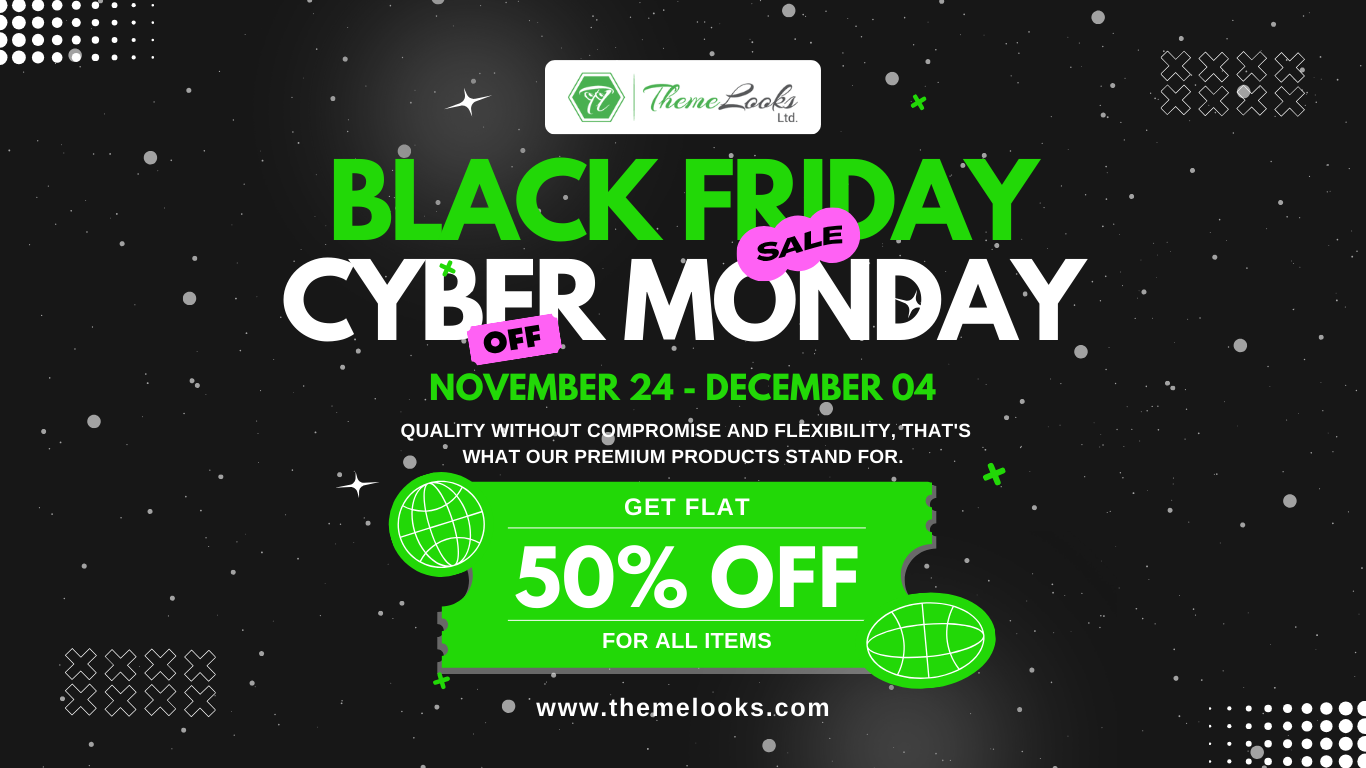 themelooks black friday cyber monday deals