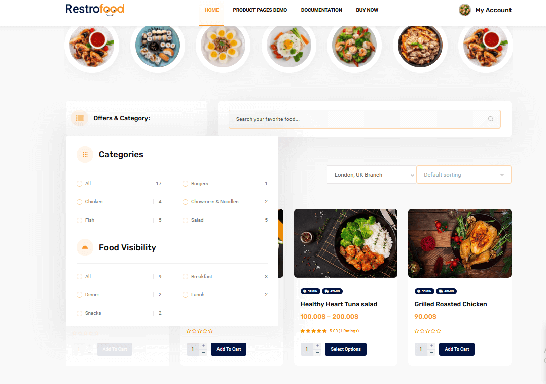 Restaurant Website Design And Development