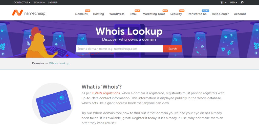Namecheap Whois: Best for Entrepreneurs and Small Business Owners