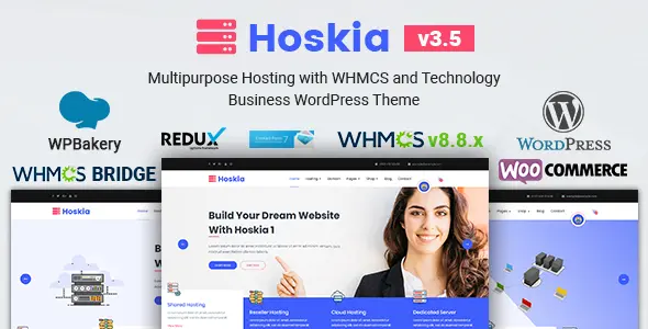 Hoskia  Multipurpose Hosting with WHMCS Theme