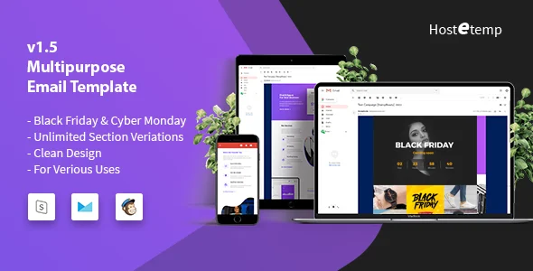 Hostetemp Multipurpose Email Templates