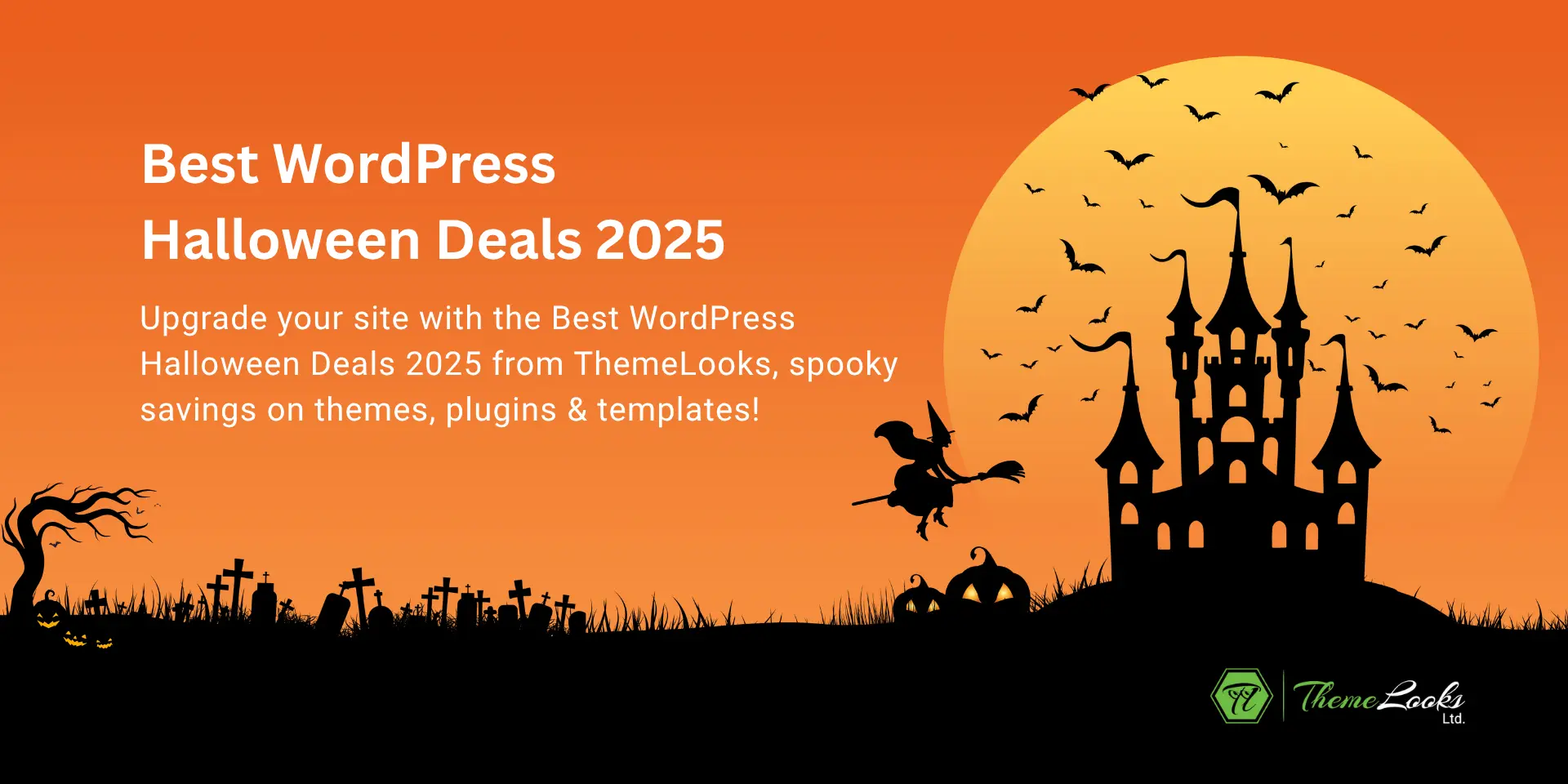 Best WordPress Halloween Deals 2025 from ThemmeLooks Ltd