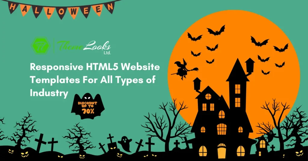 Best WordPress Halloween Deals (ThemeLooks – Responsive HTML5 Website Templates)