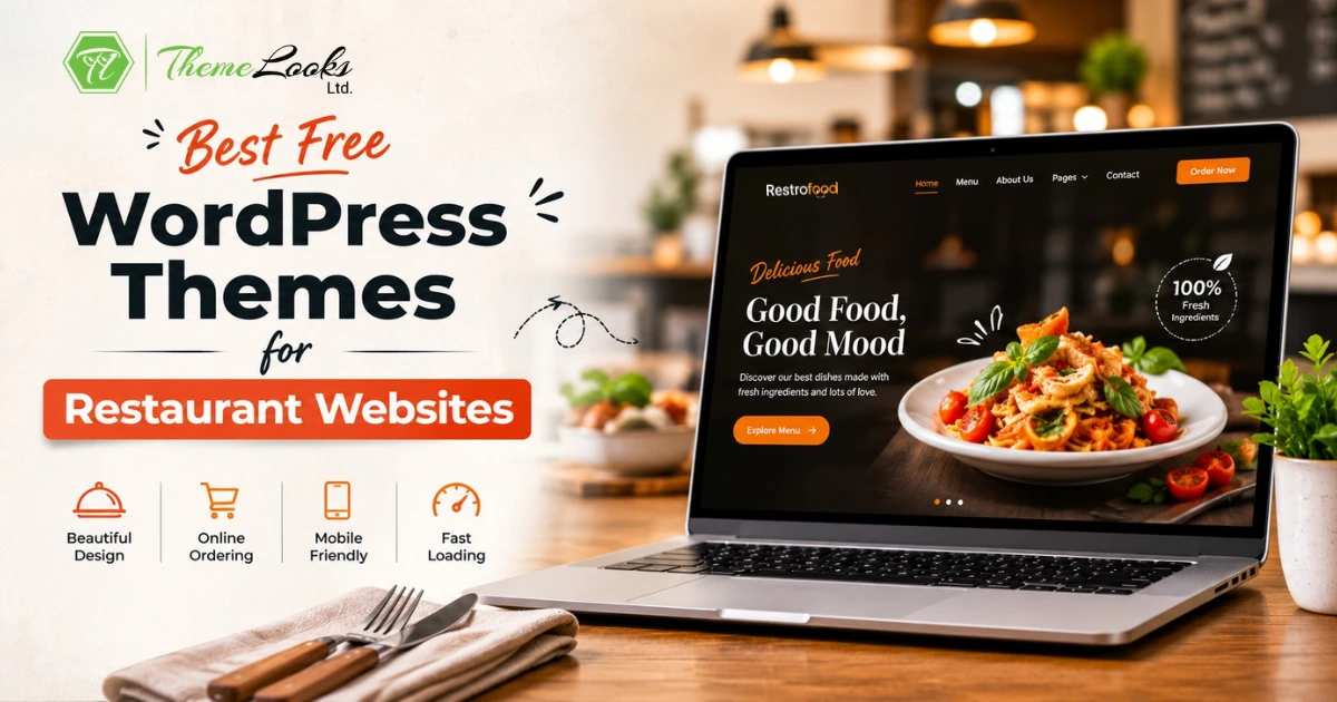 7 Best Free WordPress Themes for Restaurant Websites