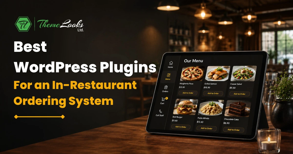 Best wordPress plugins for in-restaurant ordering system
