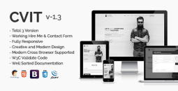 CVIT - Multipurpose vCard, CV, Resume & Portfolio Website Template