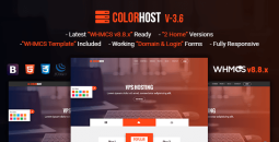ColorHost - Responsive HTML5 WHMCS and Web Hosting Template
