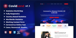 CovidLand - COVID-19 Corona Virus Medical Prevention Template