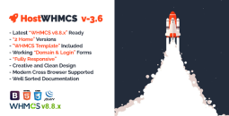 HostWHMCS - Responsive WHMCS Hosting Template