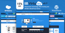 VirtuSky - Responsive Web Hosting and WHMCS WordPress Theme