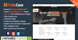 FolioCase - Envato Portfolio Template with Affiliate & Business Showcase