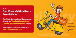 FoodBook Multi-Delivery Fees Add-on