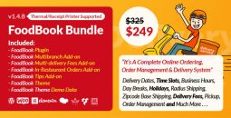 FoodBook Plugin & Add-ons Bundle