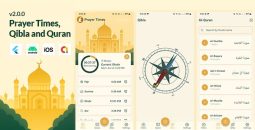 Prayer Times, Qibla & Quran - Islamic Prayer App