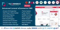 TLCommerce - Laravel eCommerce CMS with VueJS & PWA Support